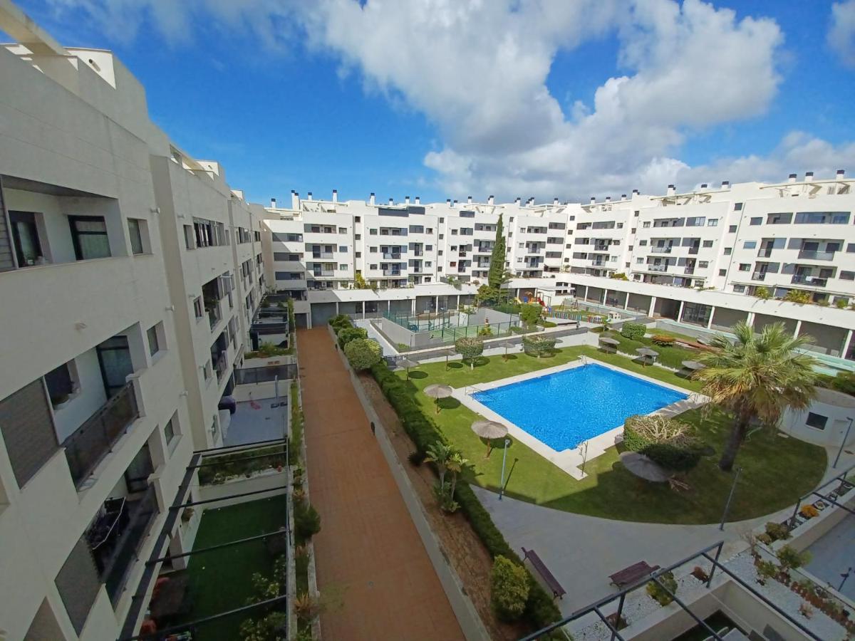 Magnifico Apartamento En El Pto De Sta Maria, Aire Acc, Piscina, Zona Ninos Y Padel El Puerto de Santa María Zewnętrze zdjęcie